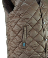 Saeff® SubtArmor Level 1 Stab-Resistant Adjustable Waist Puffer Vest (Brown)